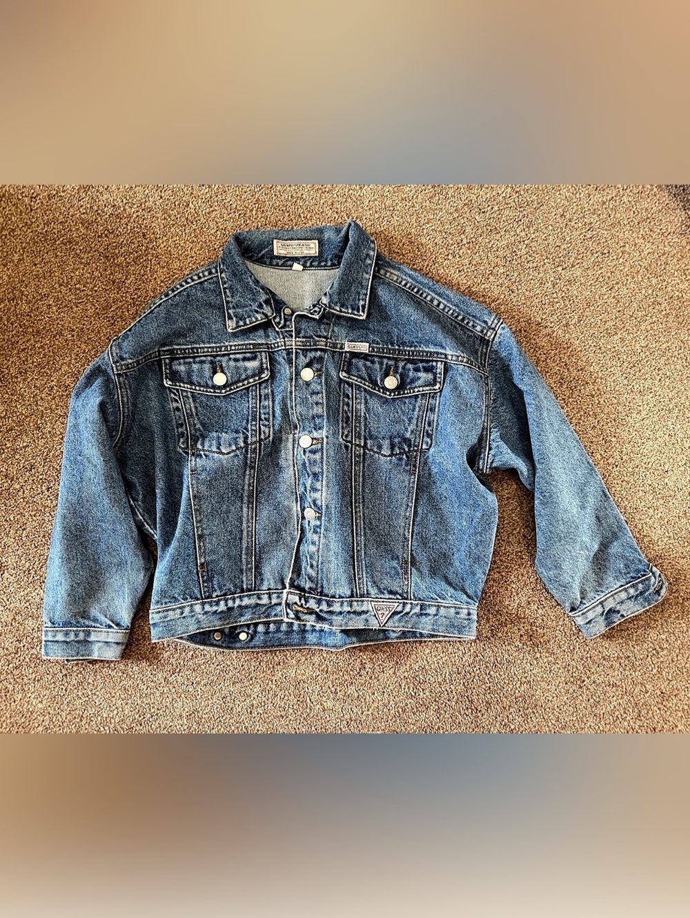 Guess Vintage Guess by Georges Marciano Denim Trucker Jacket Vintage Georges